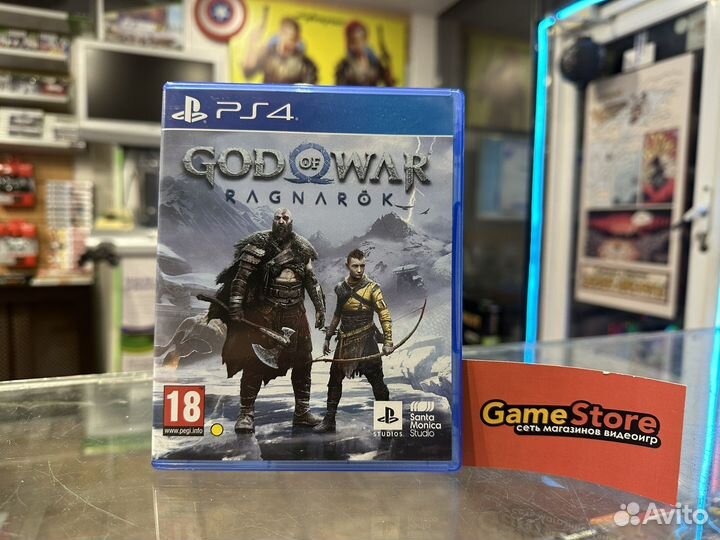 God Of War Рагнарек PS4 Русская озвучка