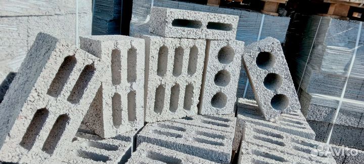 Керамзитный керамзитобетонный блок DEX1575