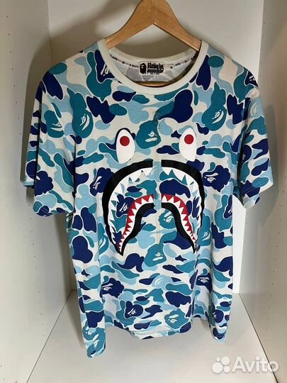 Футболка bape shark