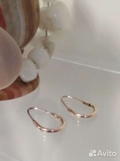 Золотые серьги СССР