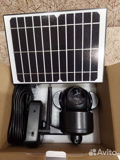 Камера видеонаблюдения на солнечных батареях
