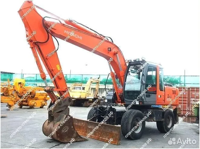 Hitachi zaxis ZX130 стекло дверное нижнее левое