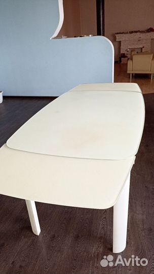 Стол кухонный овальный раздвижной