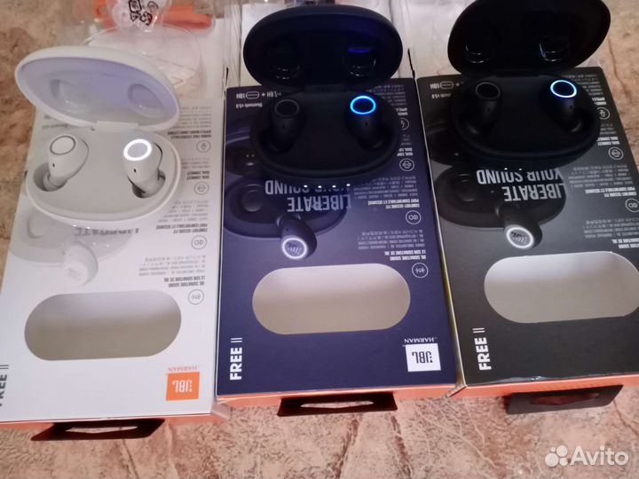 JBL free II новые