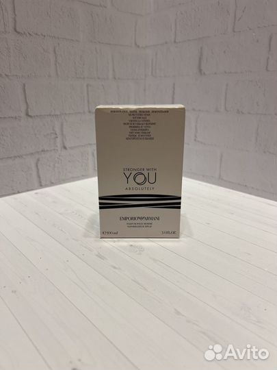 Emporio armani stronger with you absoluteli 100