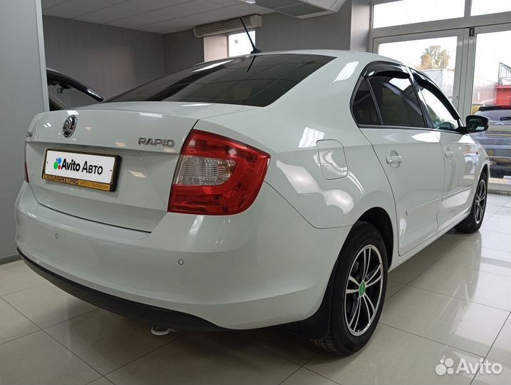 Skoda Rapid 1.6 МТ, 2016, 89 000 км