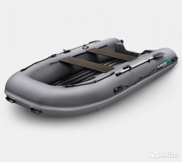 Надувная лодка пвх Гладиатор Е 380 S нднд