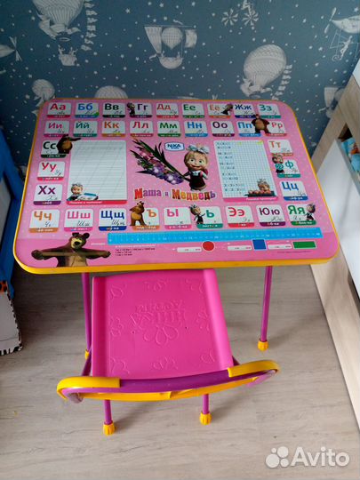 Детский стол и стул