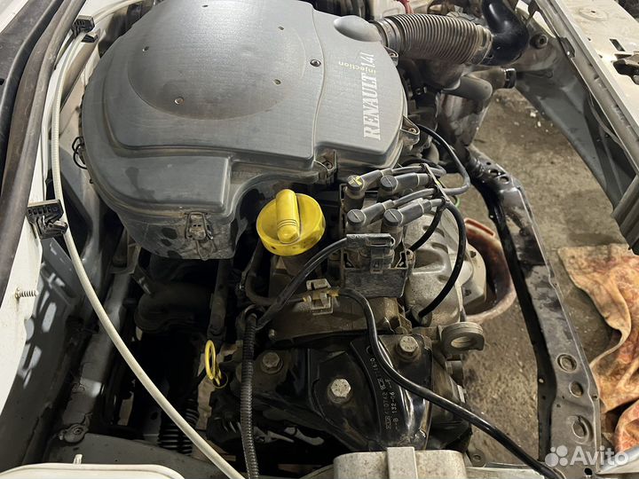 Двигатель renault logan 1.4 k7ja710