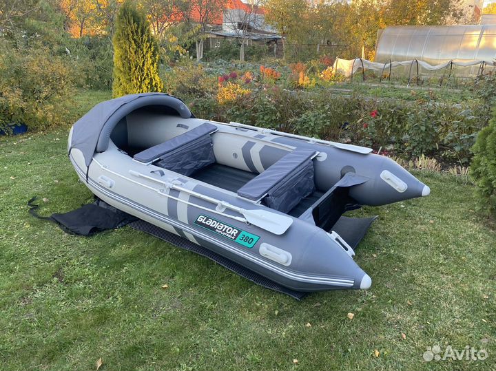 Новая лодка Gladiator E380 PRO нднд / Гладиатор
