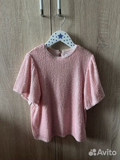 Нарядная кофта для девочки 128/134