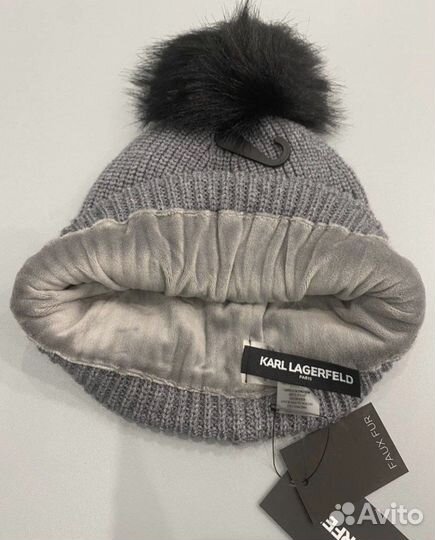 Шапка и шарф Kari Lagerfeld