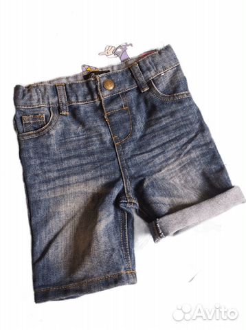 Шорты джинсовые размер 98