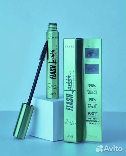 Тушь для ресниц удлиняющая Lamel