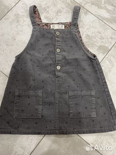 Джинсовый сарафан Zara
