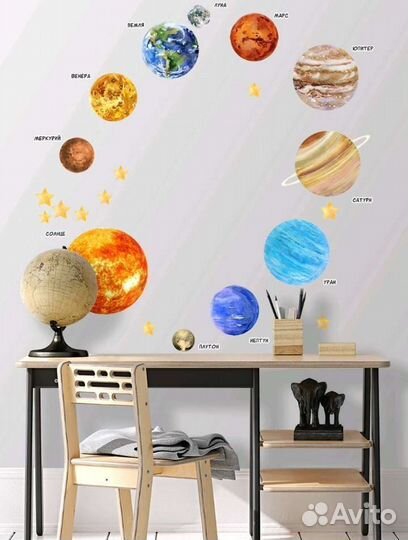 Интерьерные наклейки