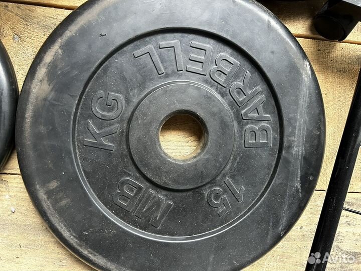 Блины на гриф 50мм Barbell