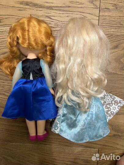 Куклы Анна и Эльза в детстве Холодное сердце