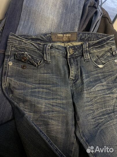 Джинсы нн винтажные реп щавели