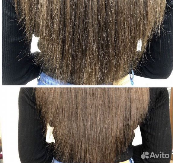 Полировка волос +подравнивание+уход маслами