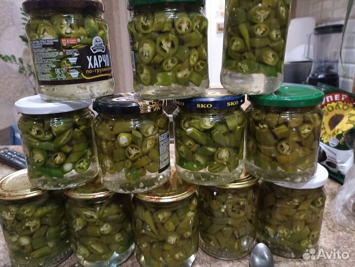 Малина, перец халапеньо