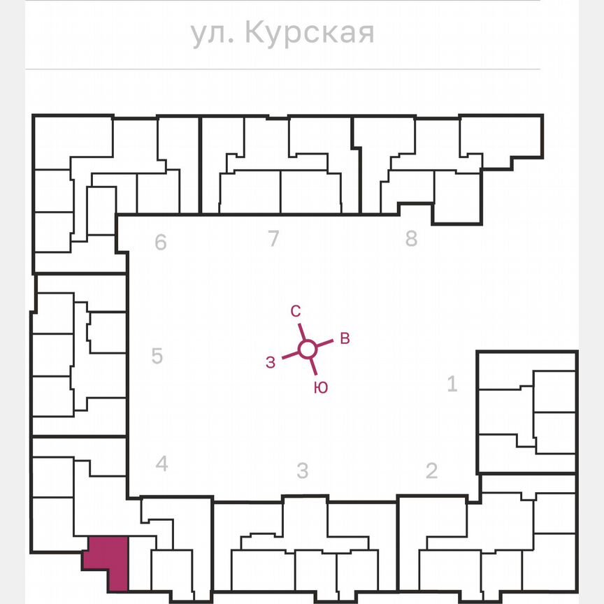 1-к. квартира, 43,5 м², 8/10 эт.