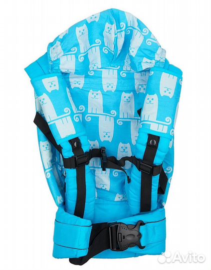 Эргономичный рюкзак для ношения детей. Котик