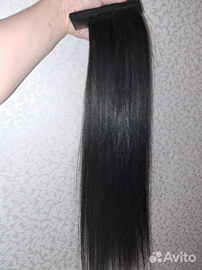 Волосы для наращивания славянка 50 см
