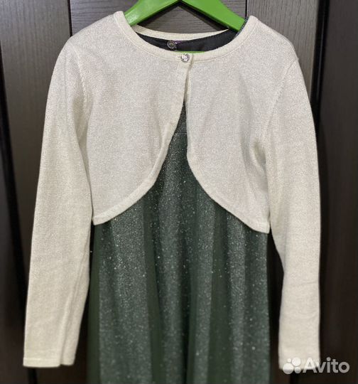 Нарядное платье для девочки размер 134