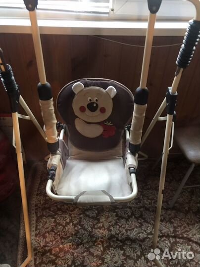 Детская качеля шезлонг