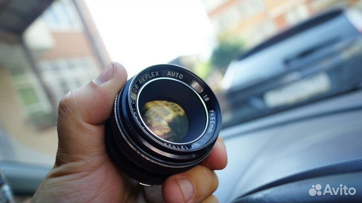 Объектив porst color auto reflex 1.8/50