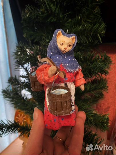 Ватная игрушка