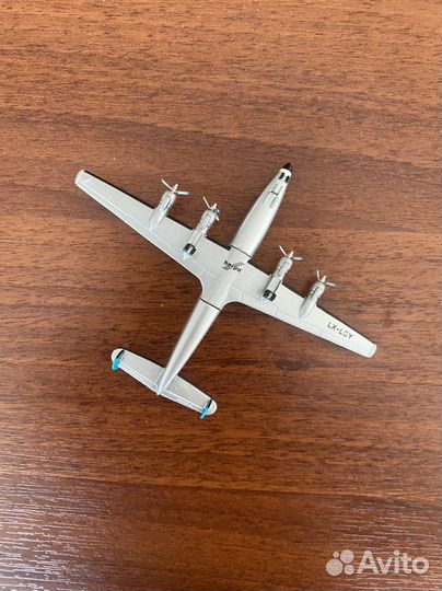 Самолет Luxair herpa сувенир