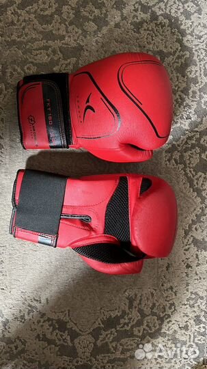 Боксерские перчатки domyos 10oz