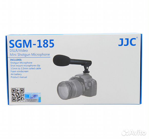 Микрофон JJC SGM-185