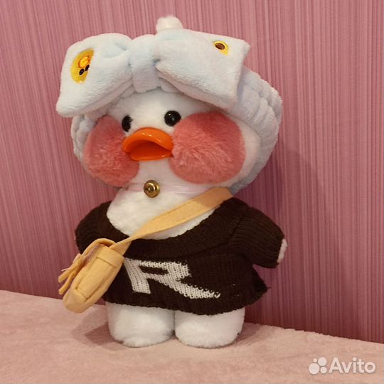 Игрушка утка lalafanfan