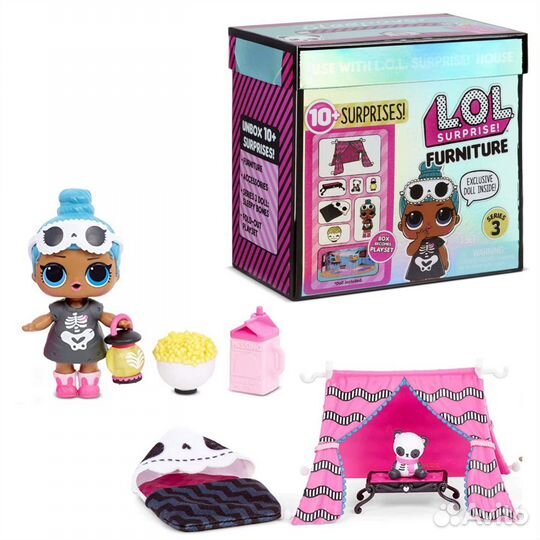 LOL Лол Игровой набор с куклой Furniture 3 серия