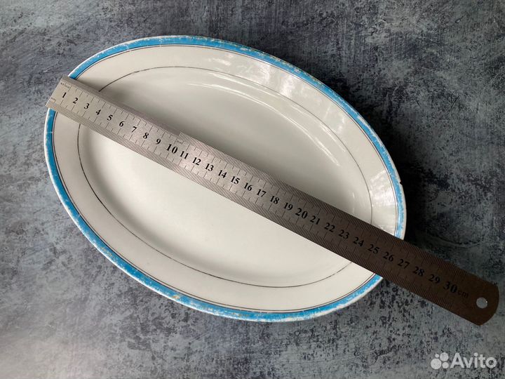 Блюдо Кузнецовский фарфор