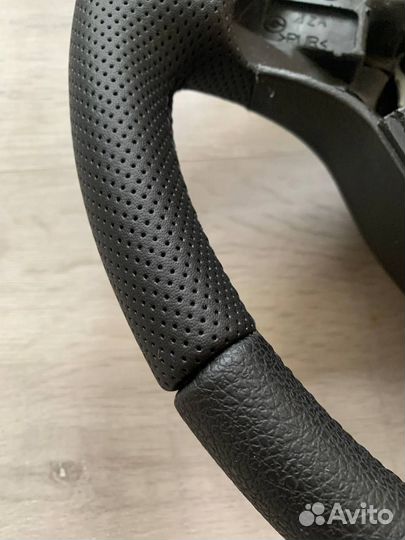 Руль Bmw 3 серии E46 Рестайлинг. Перешитый