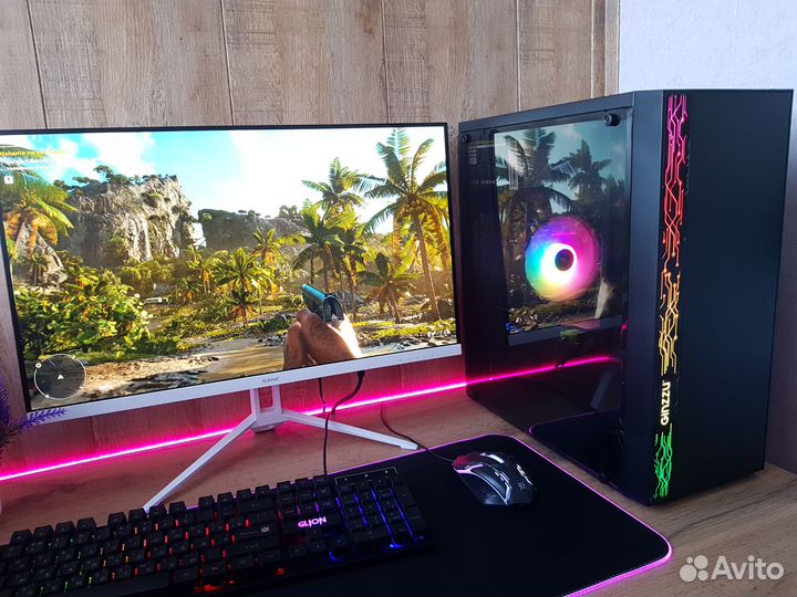 Игровой пк Intel 8/16 ядер/16gb/RX 480 8gb