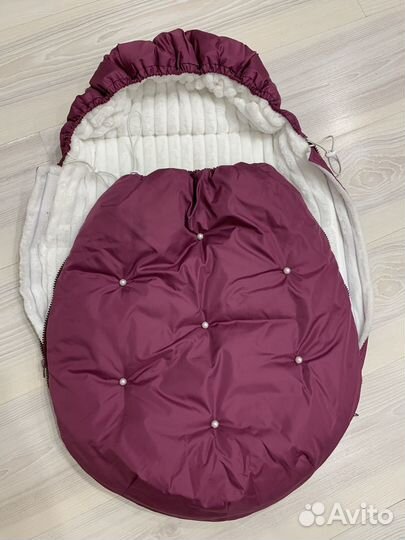 Конверт на выписку для девочки демисезонный