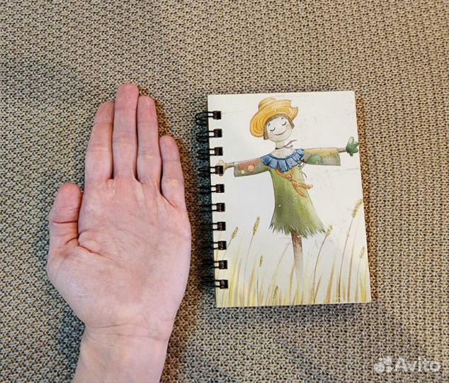 Блокнот с крафтовой бумагой