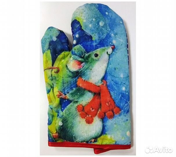 Прихватка-Рукавица Эдем сма Мышки фотопринт 20х30