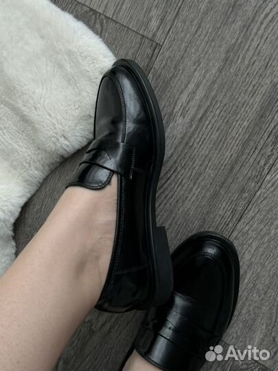 Лоферы из натуральной кожи