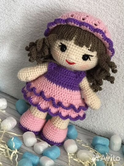 Вязаная кукла