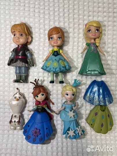 Куклы холодное сердце и Бэль