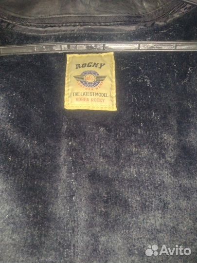 Куртка кожаная