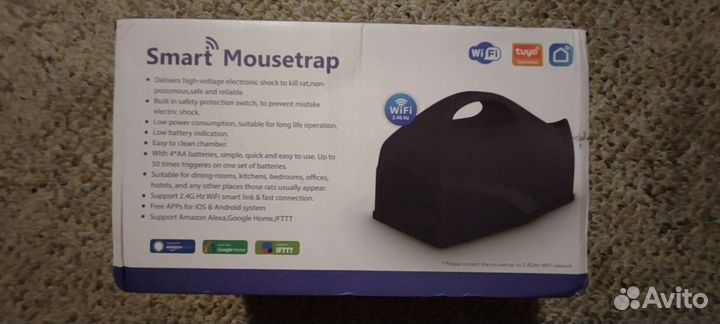 Мышеловка с WiFi (tuya управление)