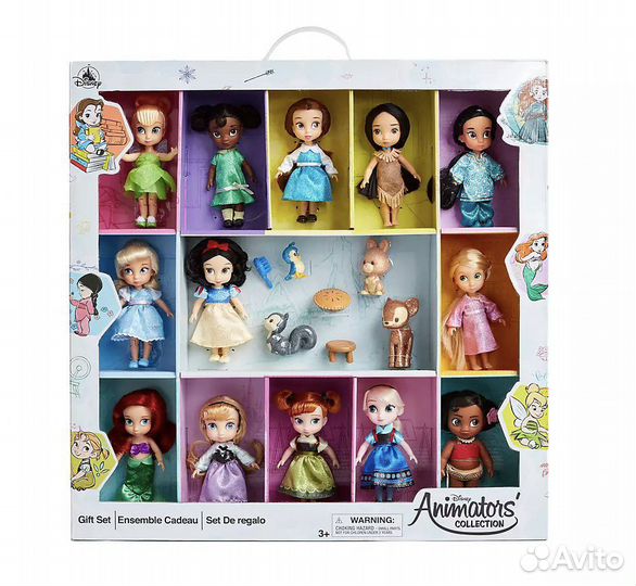 Набор кукол Disney Animators Collection