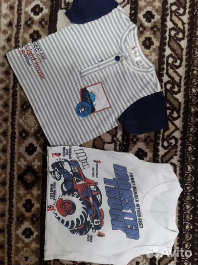 Одежда для мальчика 6-12мес